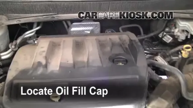 2007 Chrysler Sebring Limited 2.4L 4 Cyl. Oil Add Oil